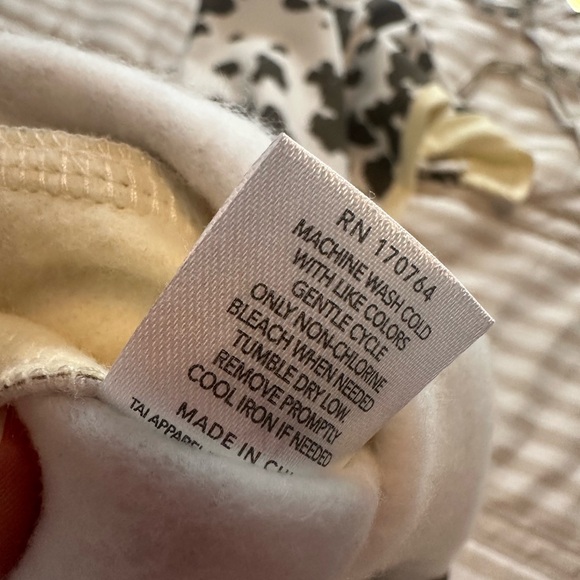 Grayson Threads Cow Print Wide-Leg Pull On Pants Womens Size XL - Picture 8 of 12